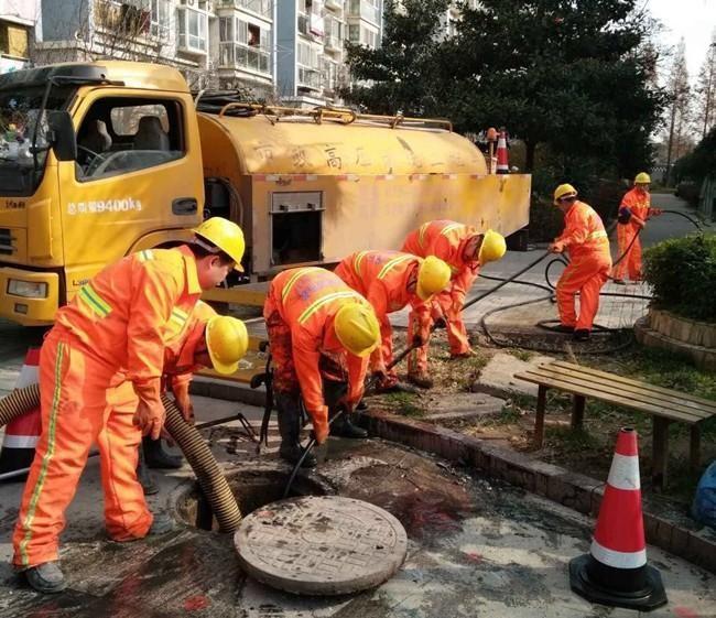 新州镇市政管道清淤