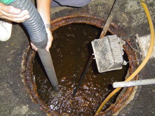 新州镇隔油池清理